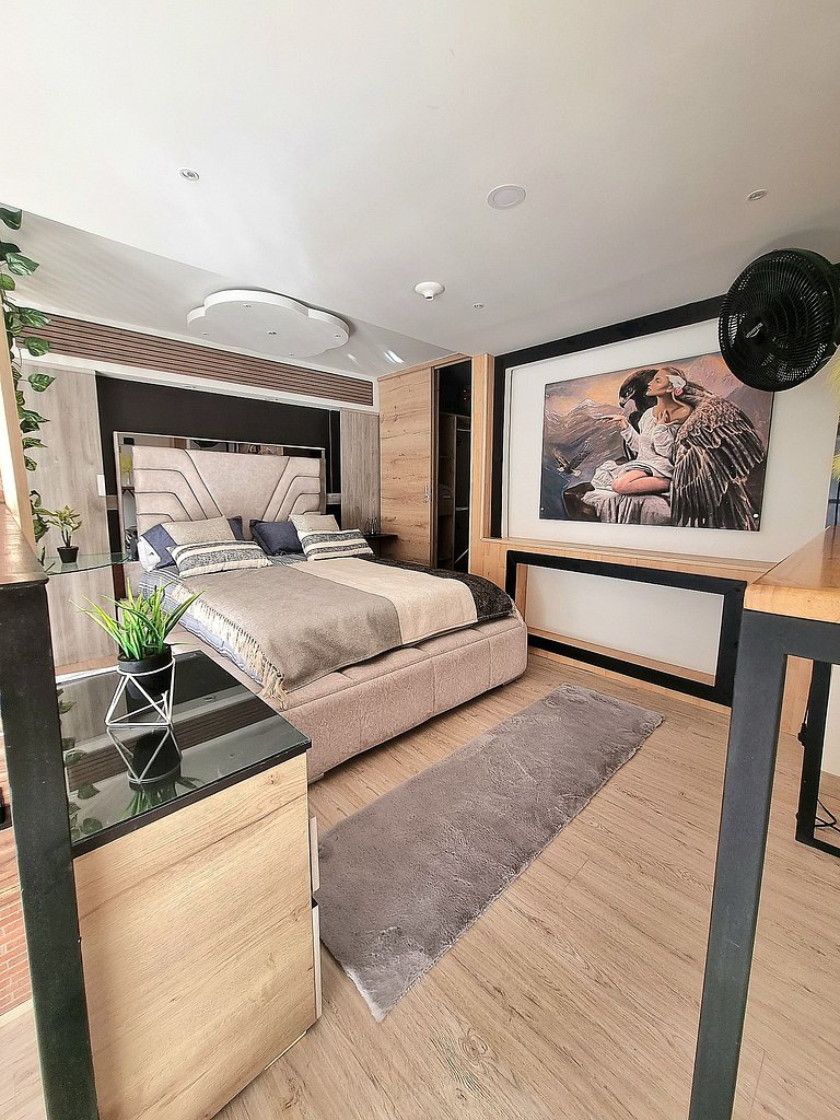Acogedor loft en la candelaria