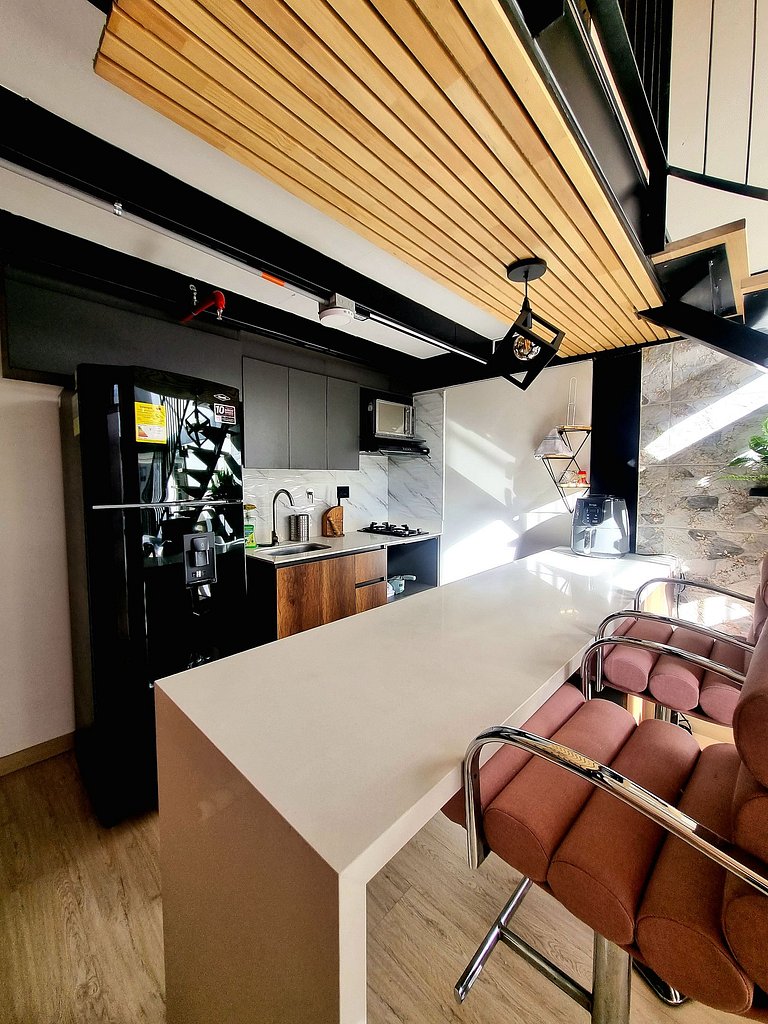 Acogedor loft en la candelaria