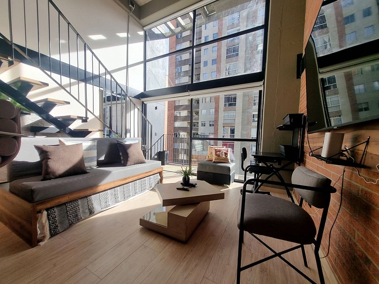 Acogedor loft en la candelaria
