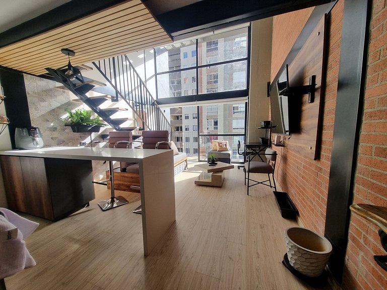 Acogedor loft en la candelaria