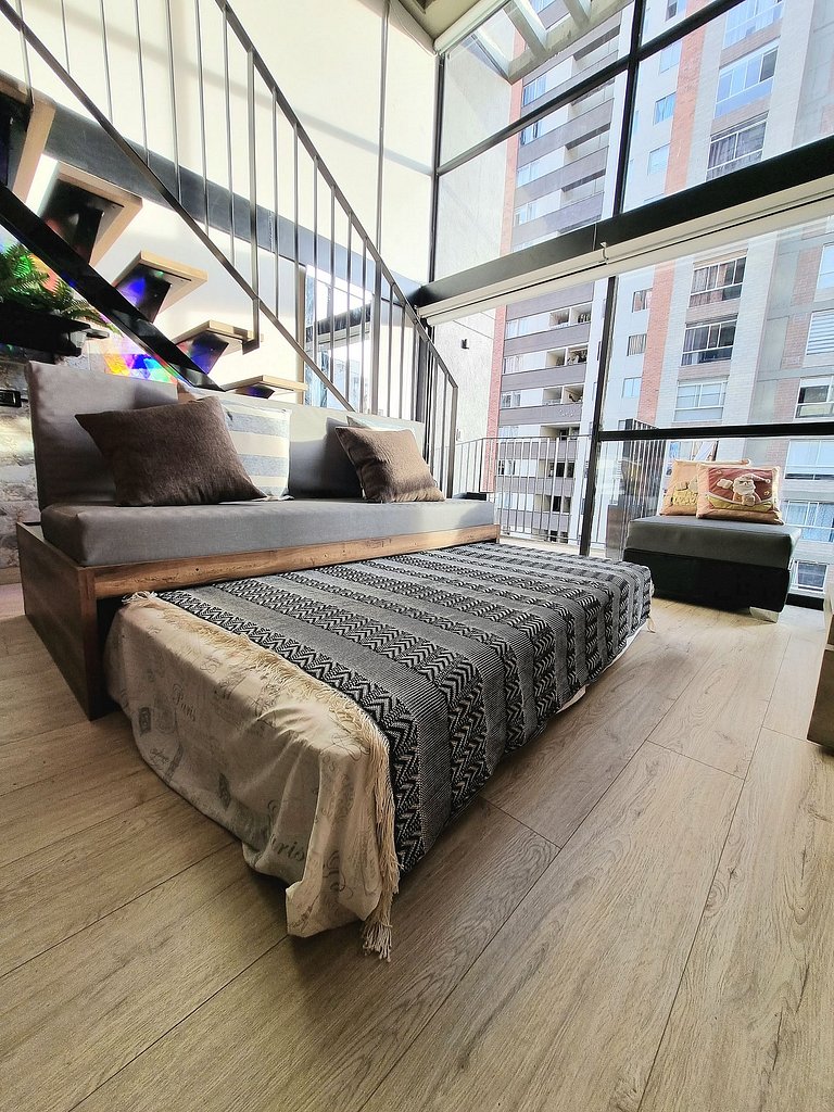 Acogedor loft en la candelaria