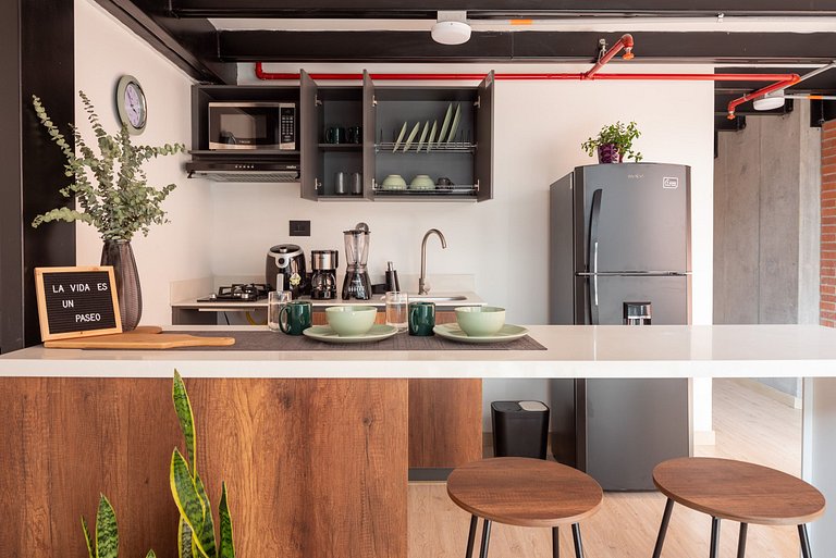 Minimalist Loft La Candelaria