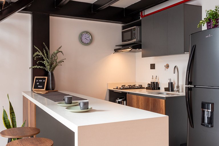 Minimalist Loft La Candelaria