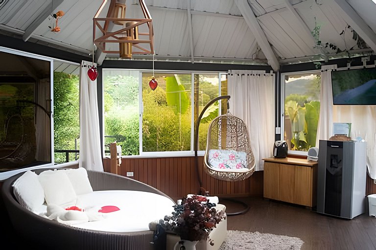 "Refugio de ángeles", cabin en el Peñol