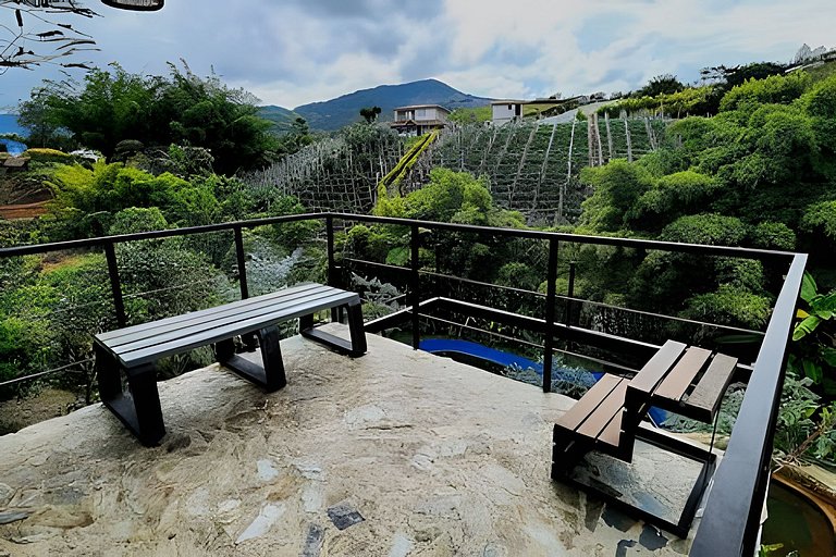 "Refugio de ángeles", cabin en el Peñol