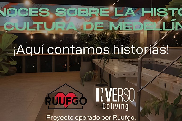 Inverso, el mejor Coliving del centro de Medellín