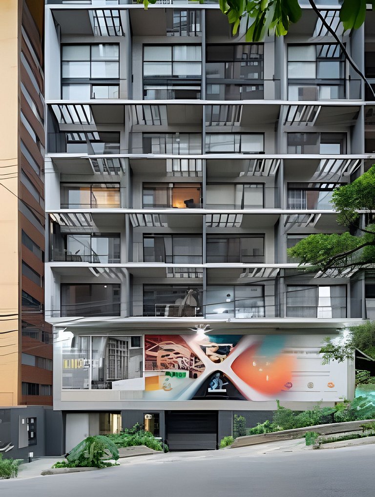 Minimalist Loft La Candelaria